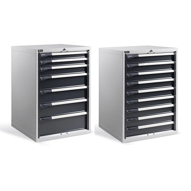 Vendita online Cassettiera MASTER 36x36 EH a 7 e 9 cassetti estrazione totale mm.714x726x1000H